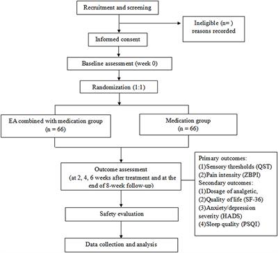 Efficacy of Electroacupuncture Therapy in Patients With Postherpetic Neuralgia: Study Protocol for a Multicentre, Randomized, Controlled, Assessor-Blinded Trial